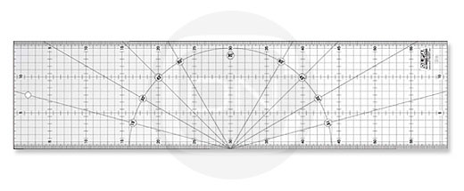 Quiltlineal 15 cm x 60 cm (OLFA)