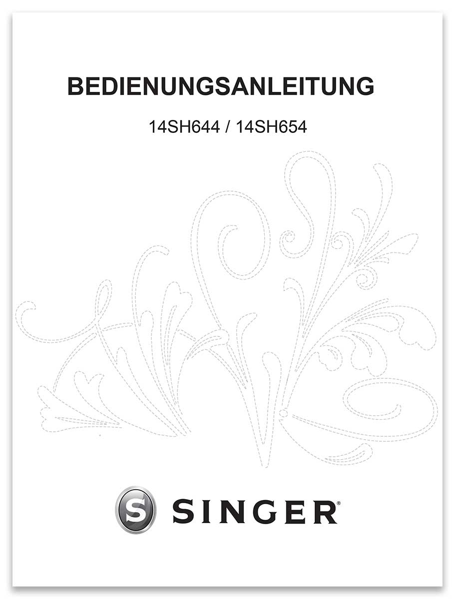 Anleitung SINGER 14SH644 14SH654
