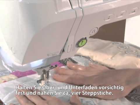 Brother Quilt- und Applikationsfuß offen - F061